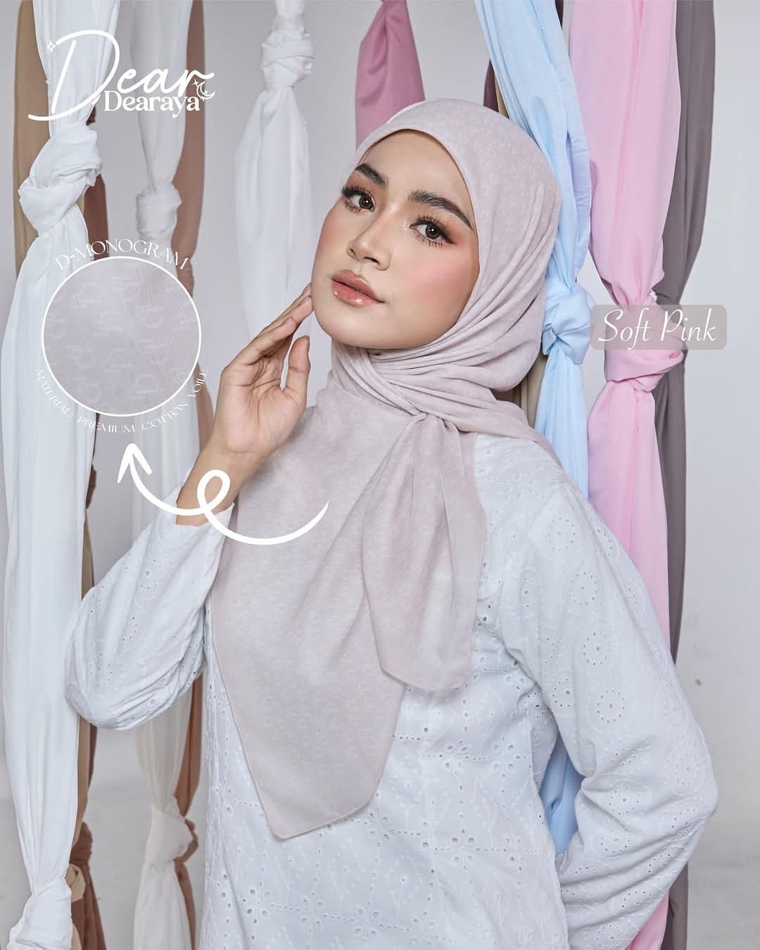Soft Pink - Plain Dearaya SQ