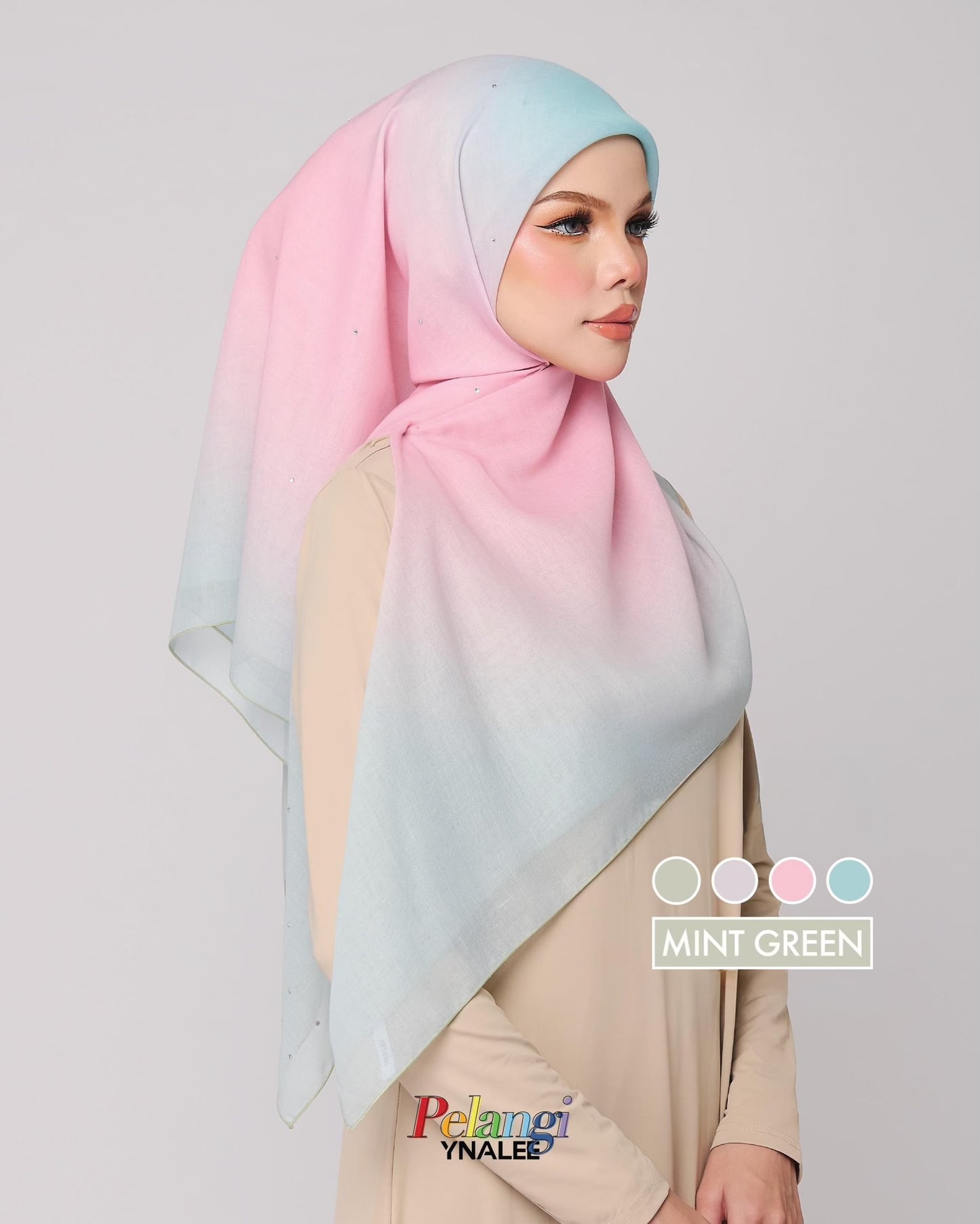 Mint Green - Ombre Pelangi