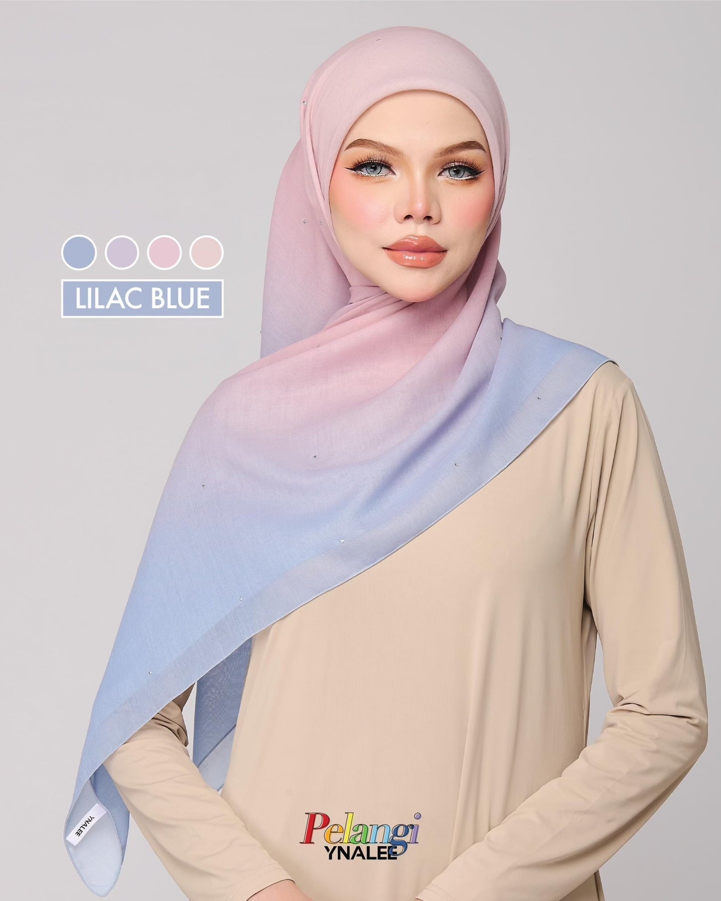 Lilac Blue - Ombre Pelangi
