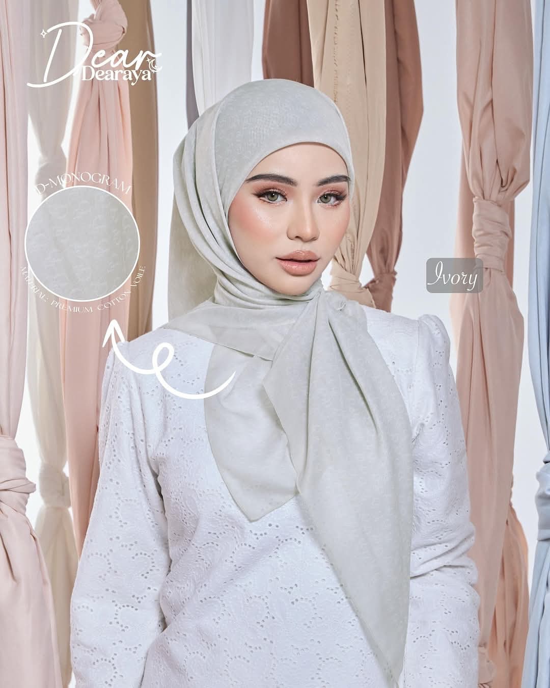 Ivory - Plain Dearaya SQ