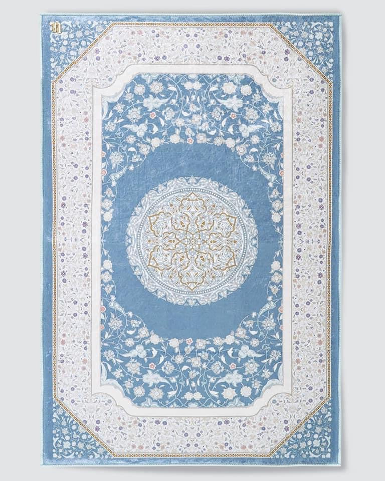 Saleema Prayer Mat - Powdery Blue