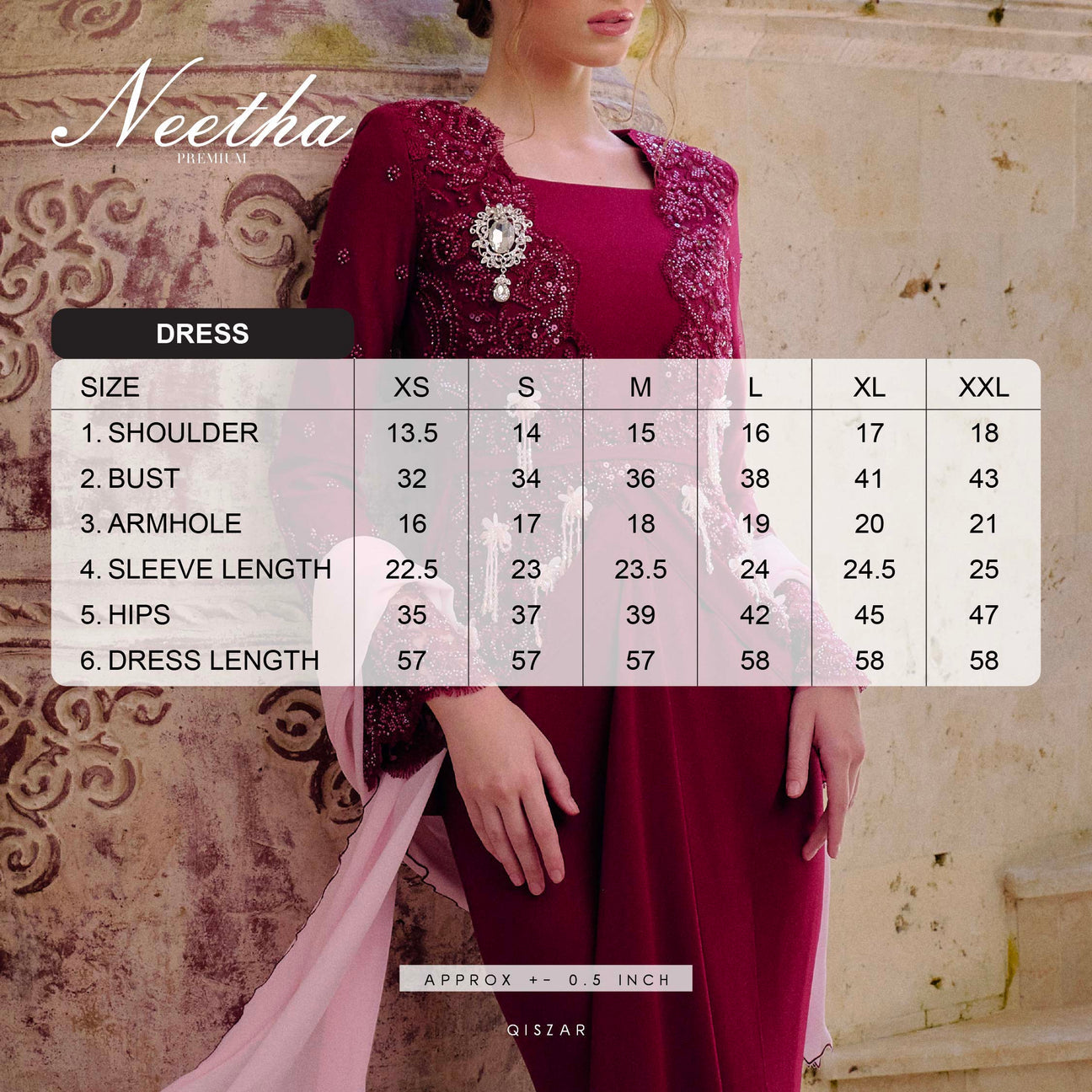 Neetha Premium Kurung