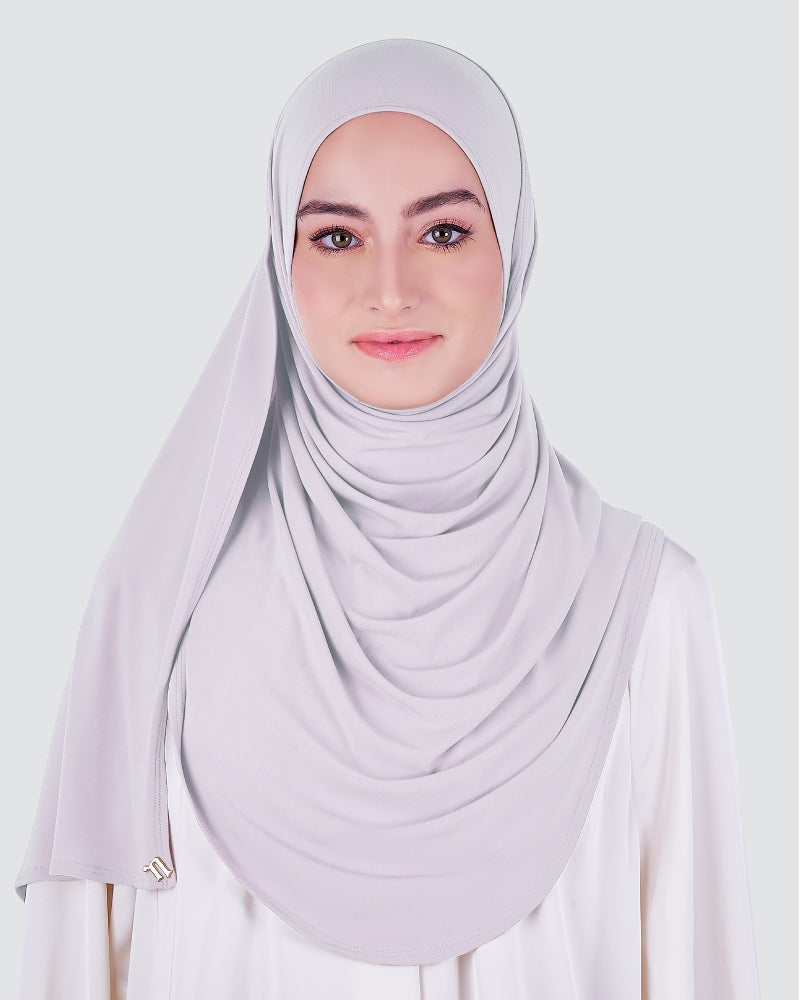 Old Lilac - Babes Semi-Instant Shawl