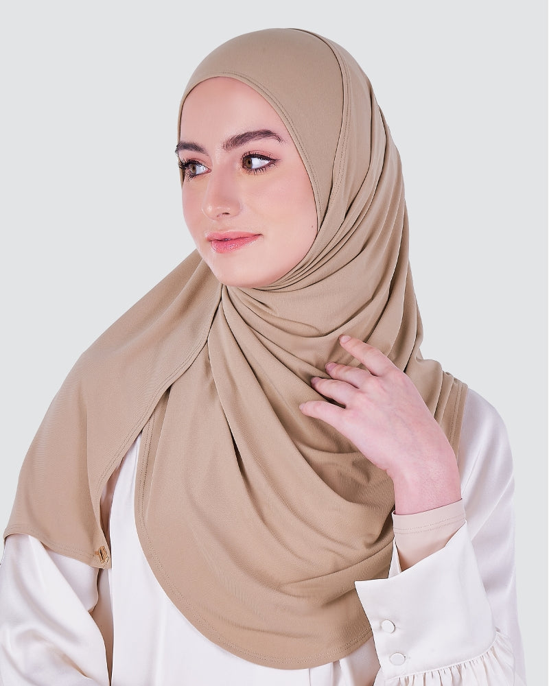 Brown Sugar - Babes Semi-Instant Shawl