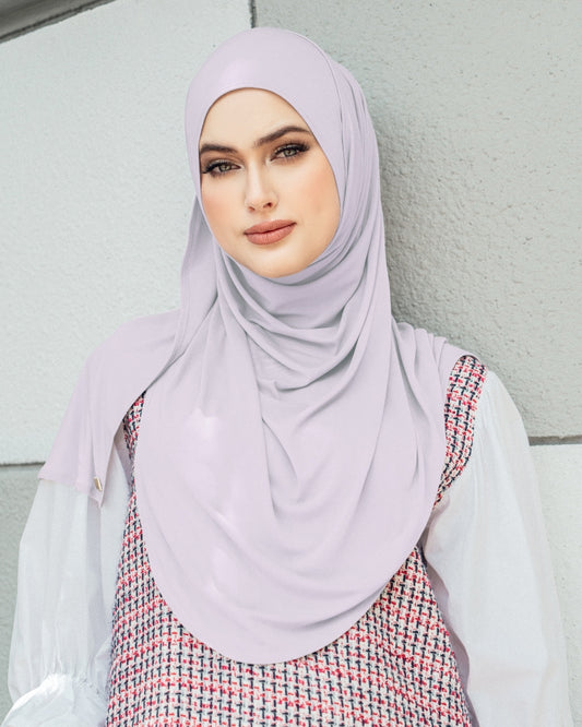 Old Lilac - Babes Semi-Instant Shawl