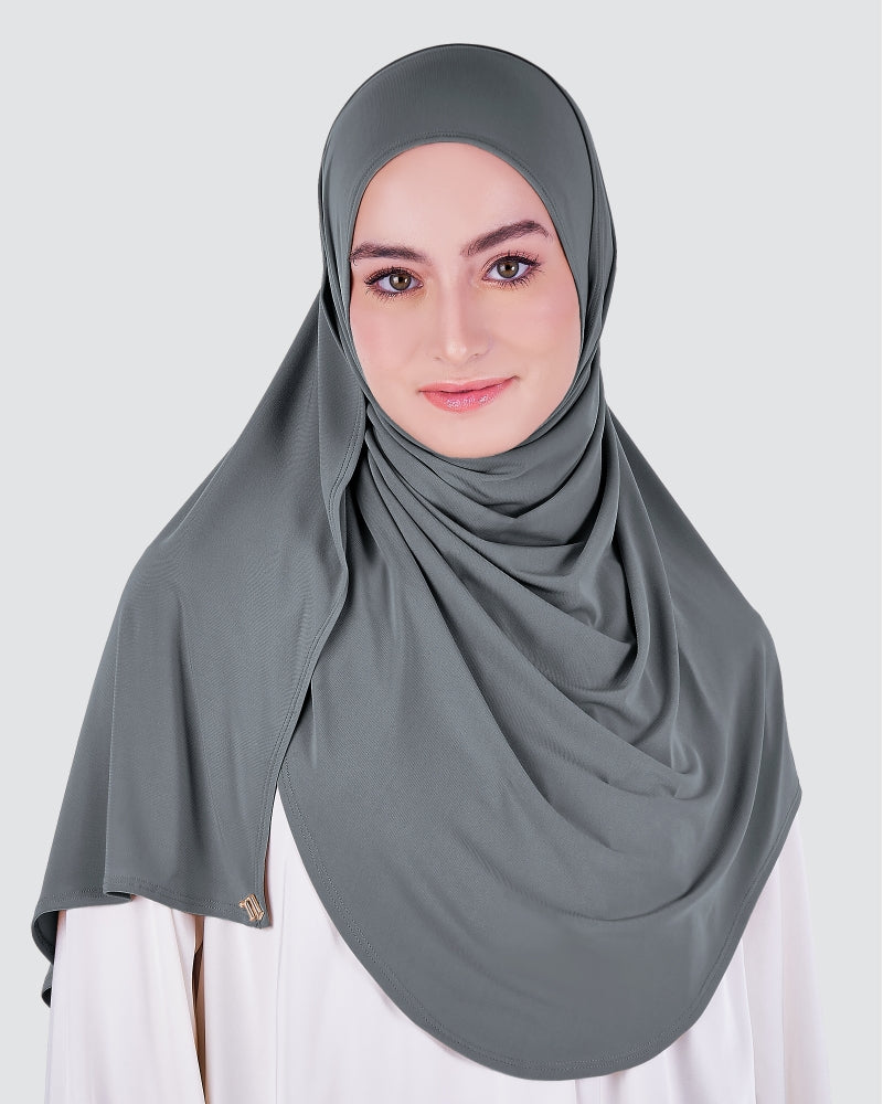 Grey Fern - Babes Semi-Instant Shawl