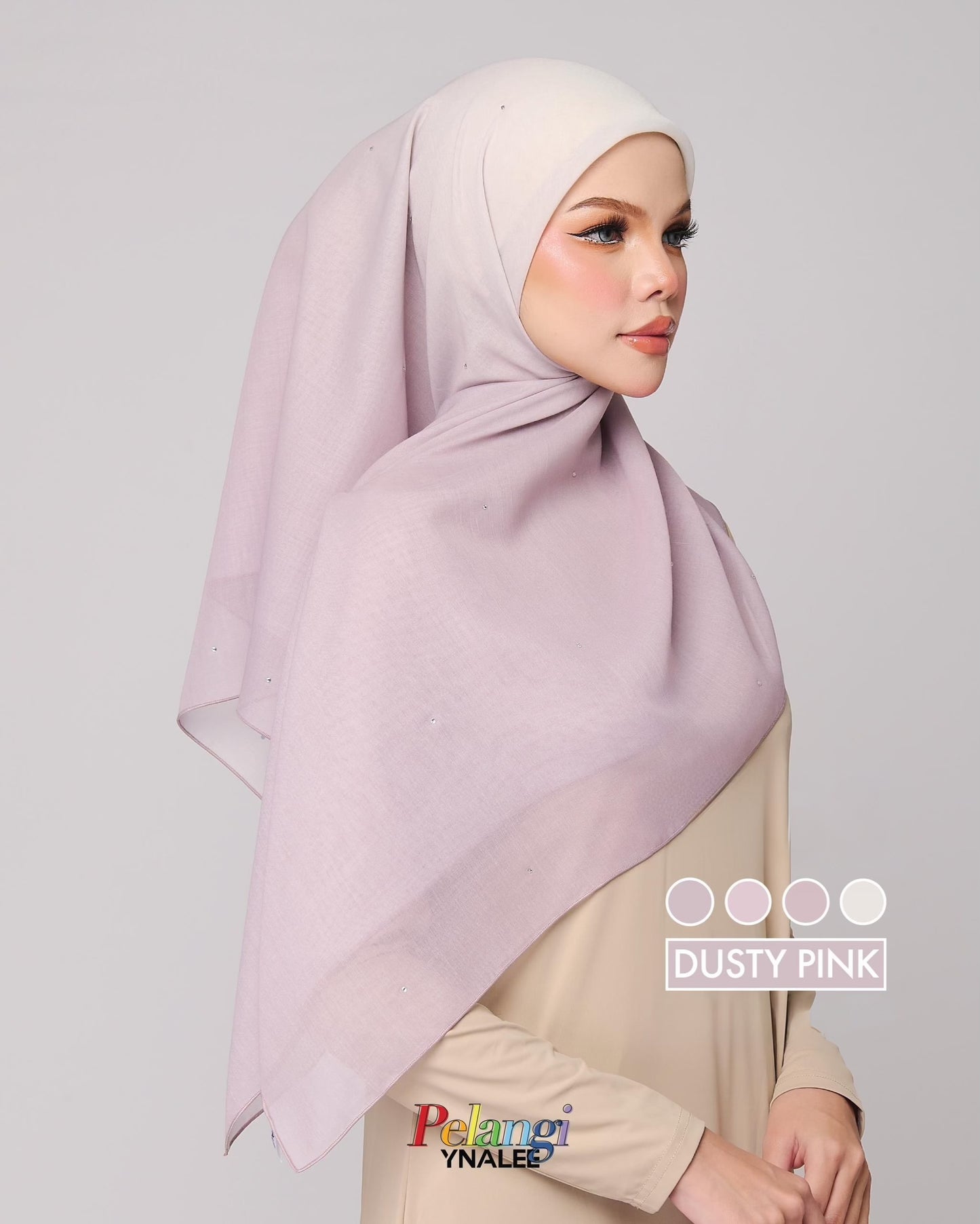 Dusty Pink - Ombre Pelangi