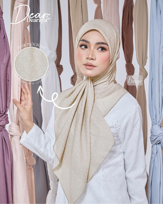 Beige - Plain Dearaya SQ