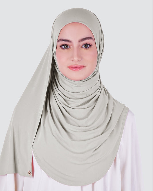 Cold Grey - Babes Semi-Instant Shawl