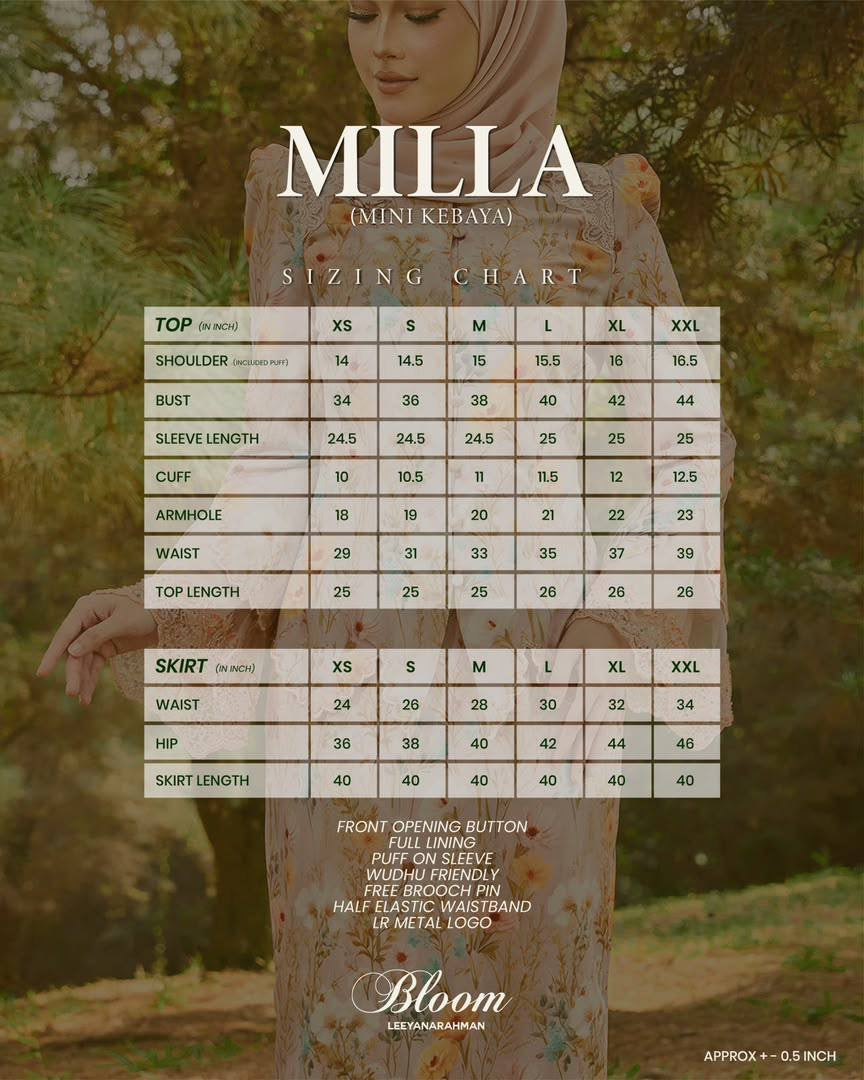 Bloom Series Kurung