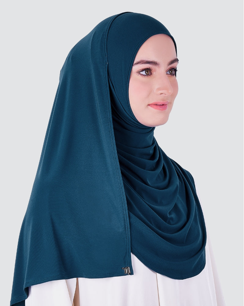 Smokey Blue - Babes Semi-Instant Shawl