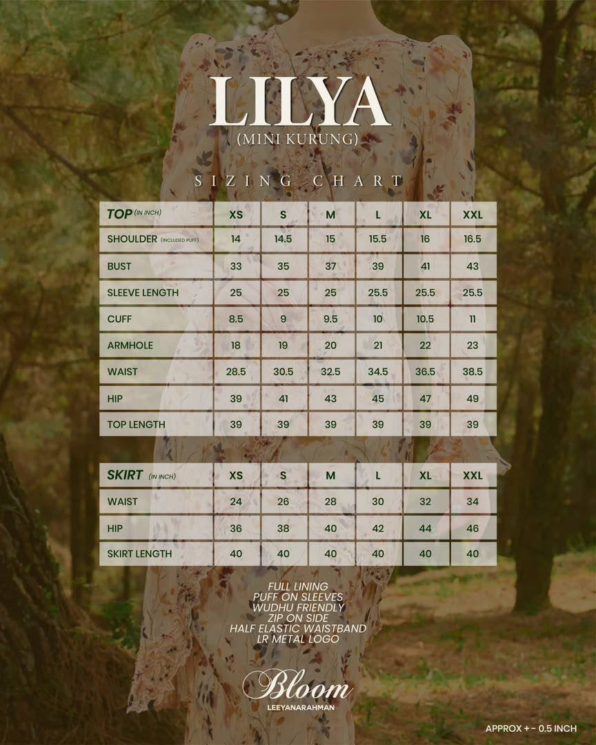 Bloom Series Kurung