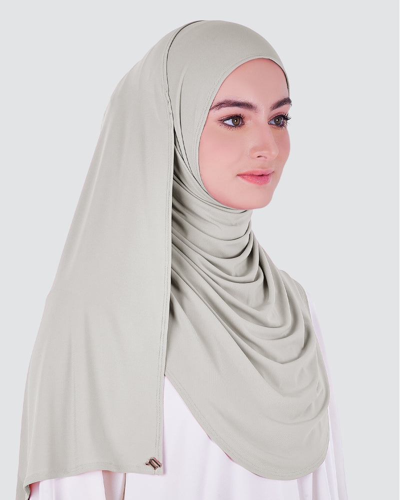 Cold Grey - Babes Semi-Instant Shawl