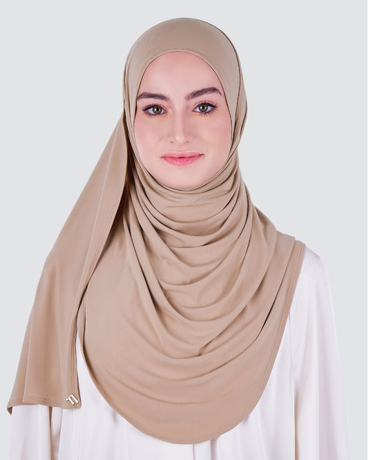 Brown Sugar - Babes Semi-Instant Shawl