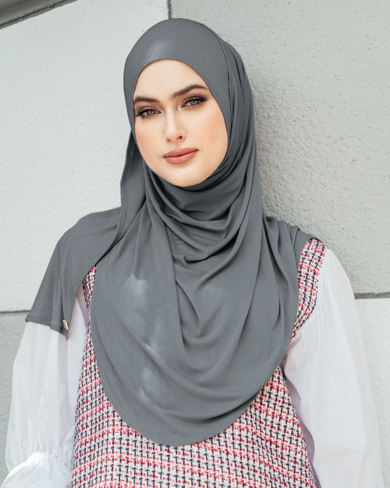 Grey Fern - Babes Semi-Instant Shawl