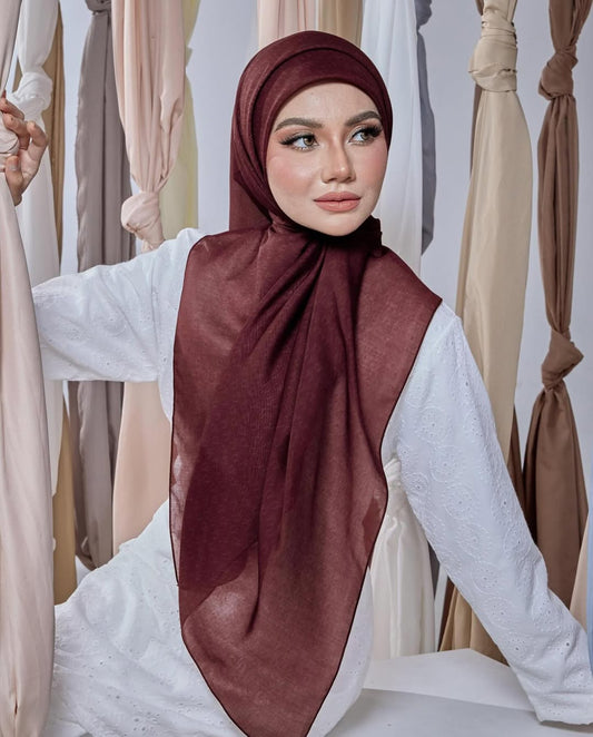 Maroon - Plain Dearaya SQ