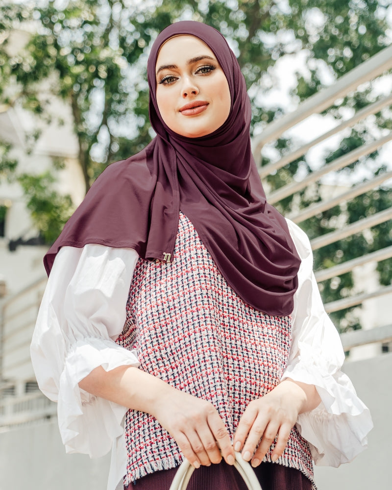 Raisin - Babes Semi-Instant Shawl