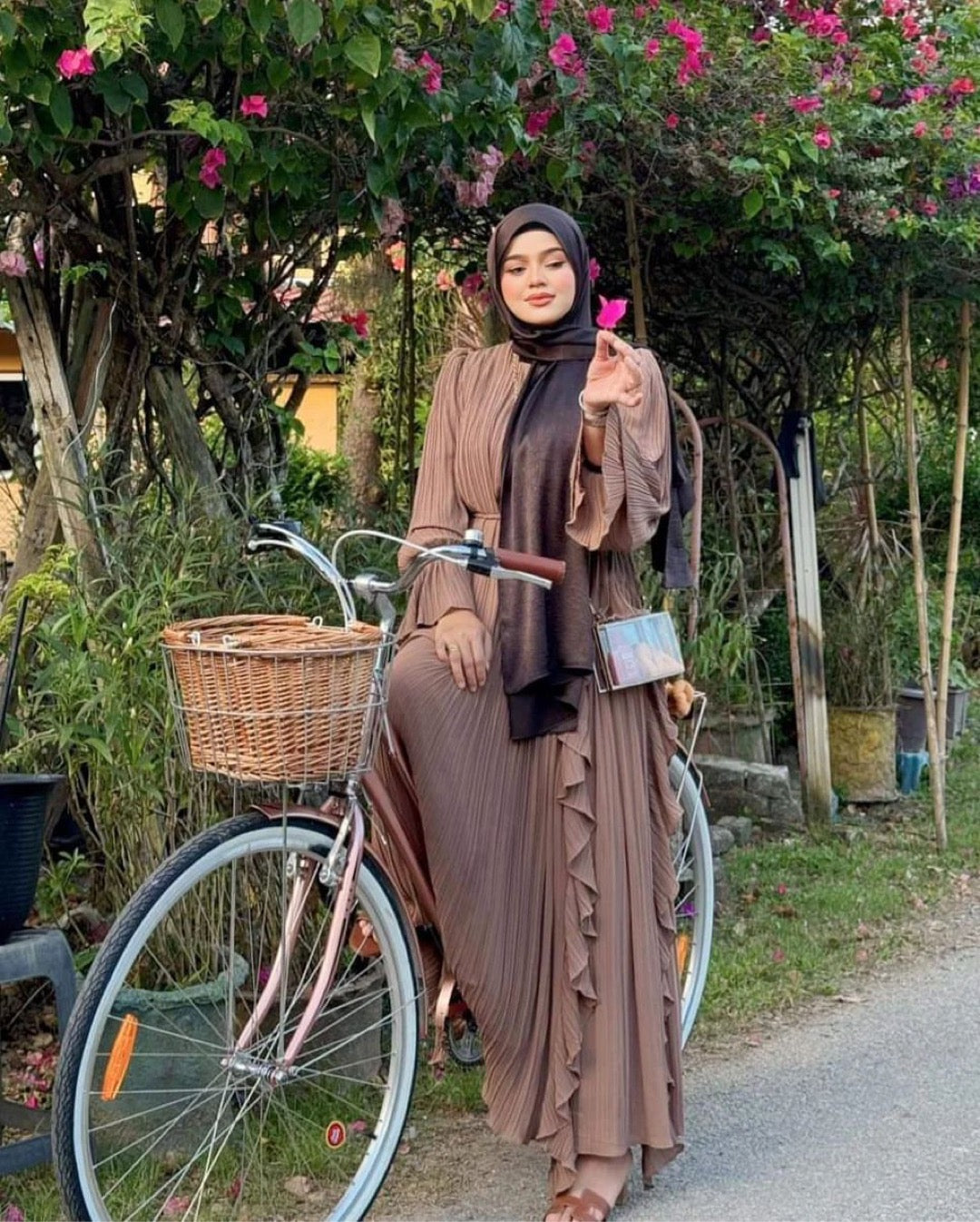 Brown - Rania Dress