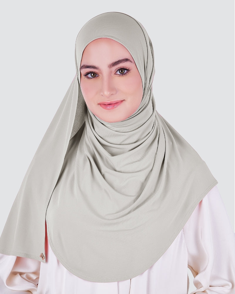 Cold Grey - Babes Semi-Instant Shawl