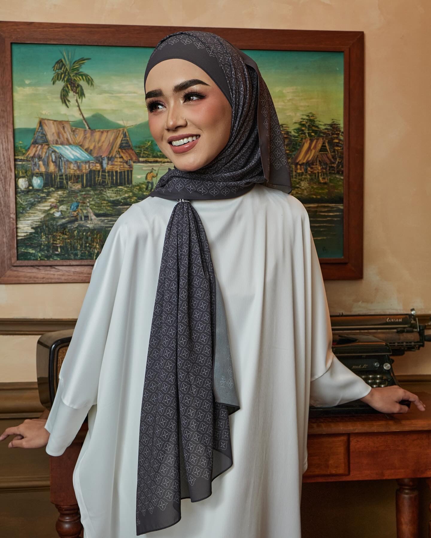 Zahirah - MonoKlasik Shawl