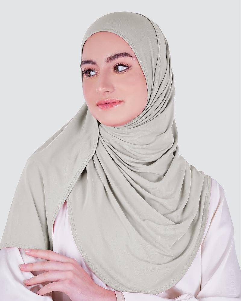 Cold Grey - Babes Semi-Instant Shawl