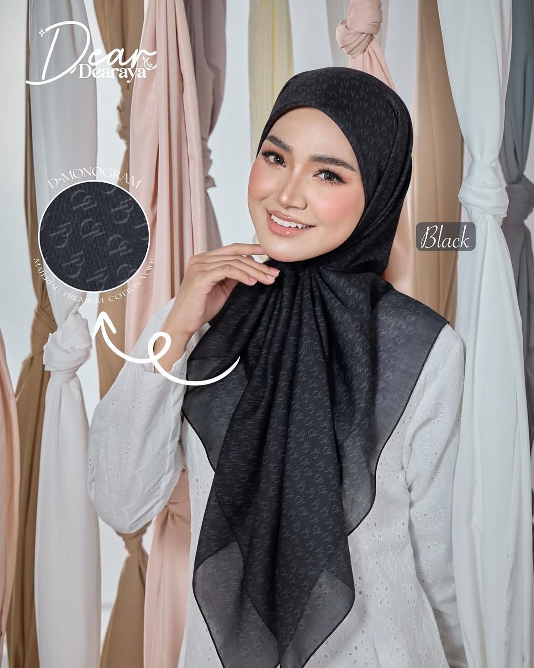 Black - Plain Dearaya SQ
