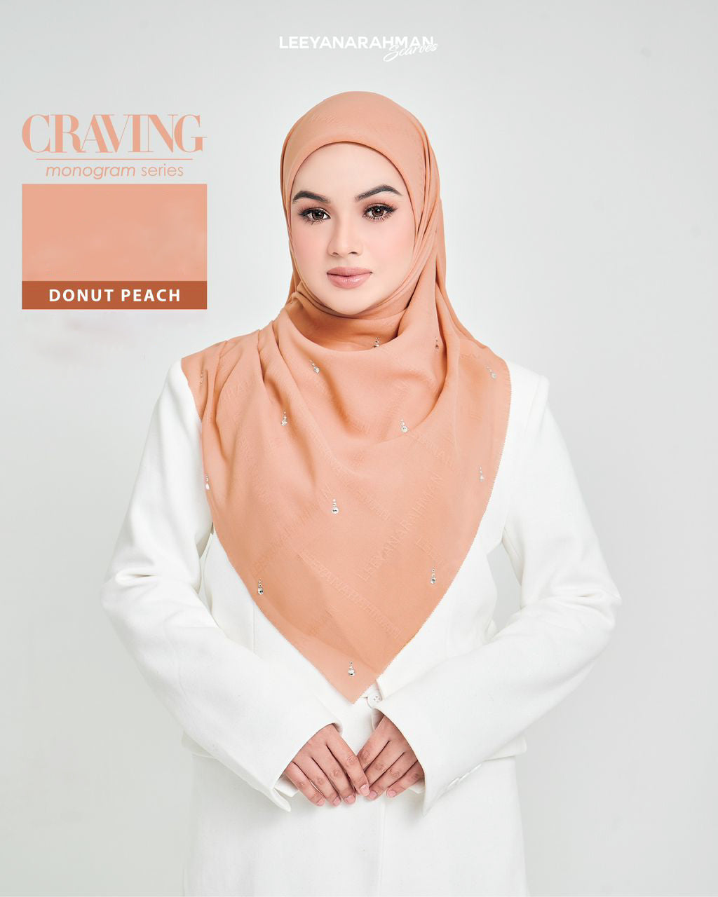 Donut Peach - CRAVINGS Monogram