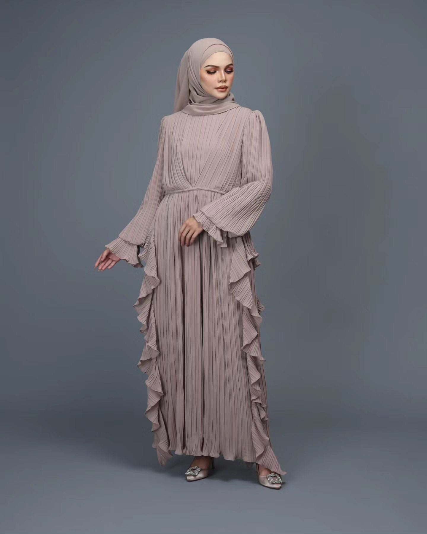 Khaki - Rania Dress