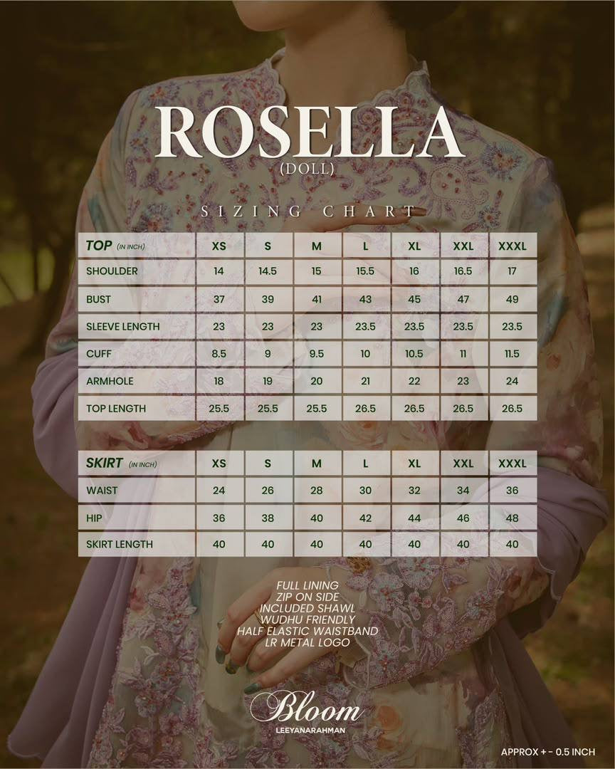 Rosella Doll - Bloom Series Kurung