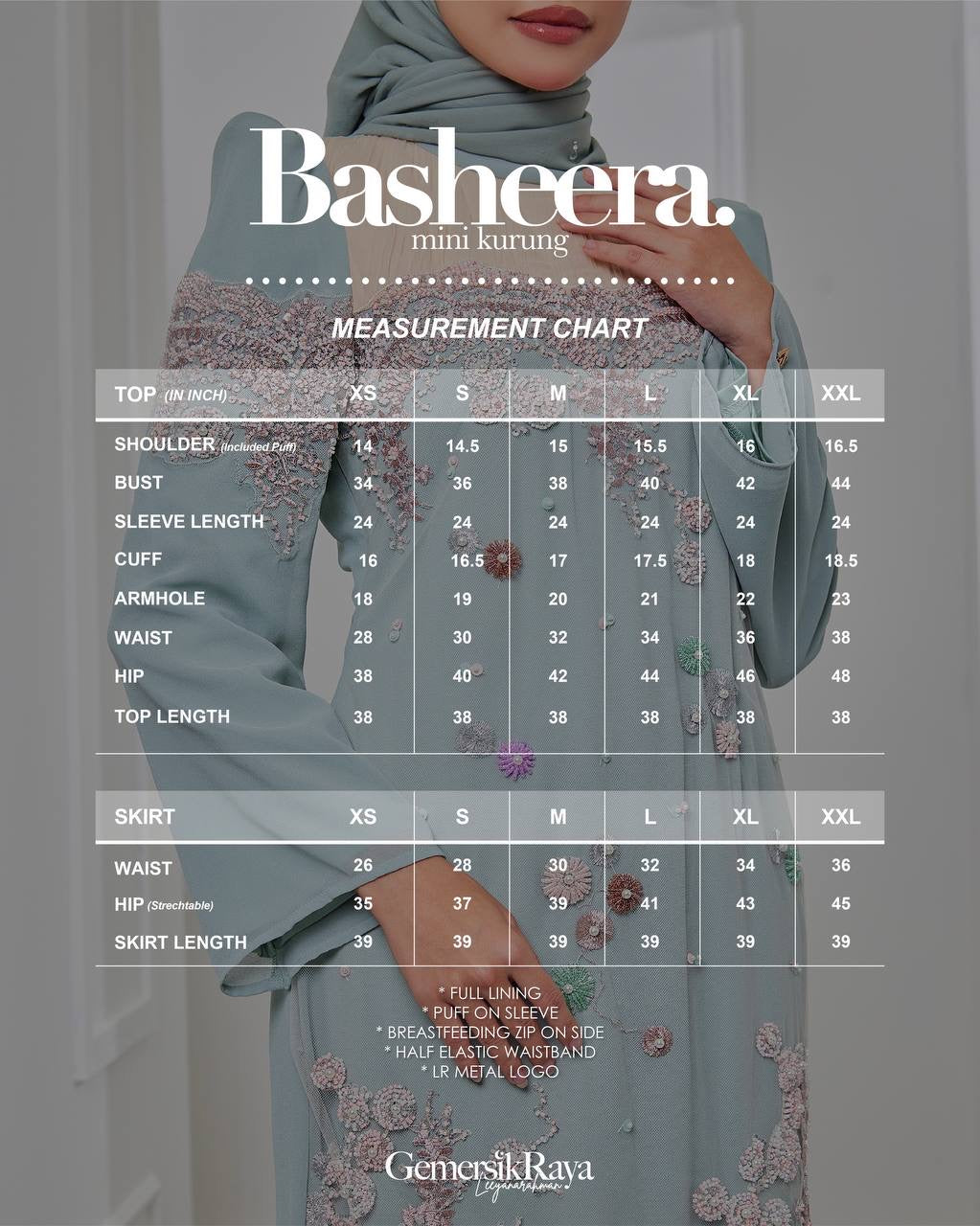 Basheera Mini Kurung