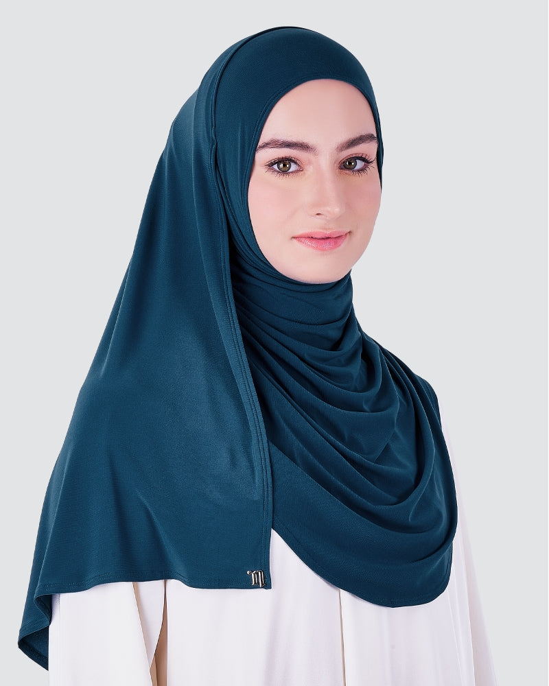 Smokey Blue - Babes Semi-Instant Shawl