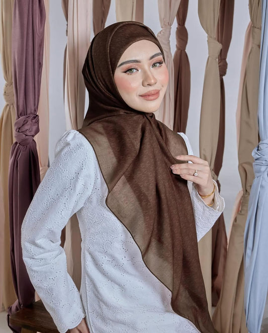Dark Brown - Plain Dearaya SQ
