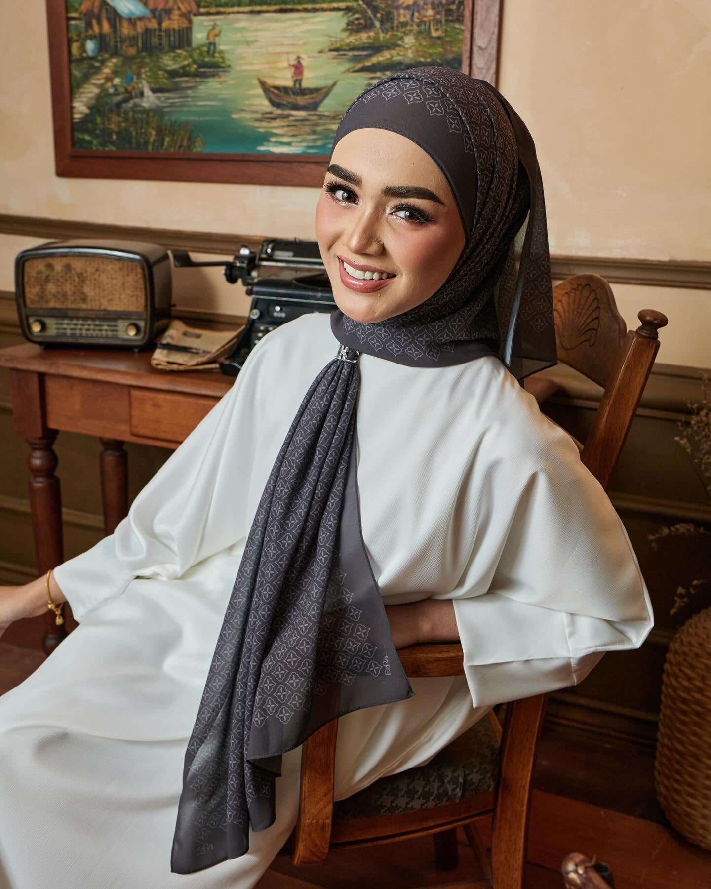 Zahirah - MonoKlasik Shawl