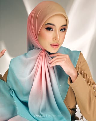 Dusty Turquoise - Ombre Pelangi
