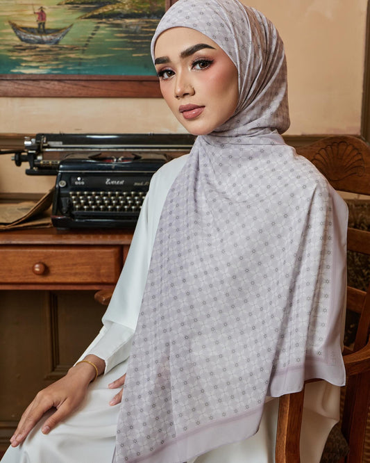 Khalisa Lilac- MonoKlasik Shawl