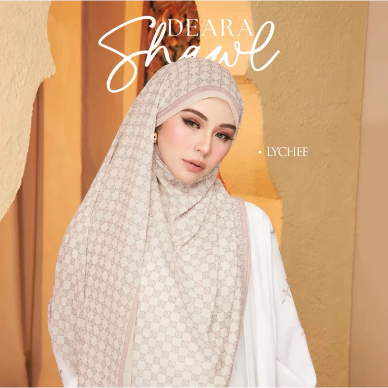 Lychee - Printed Shawl