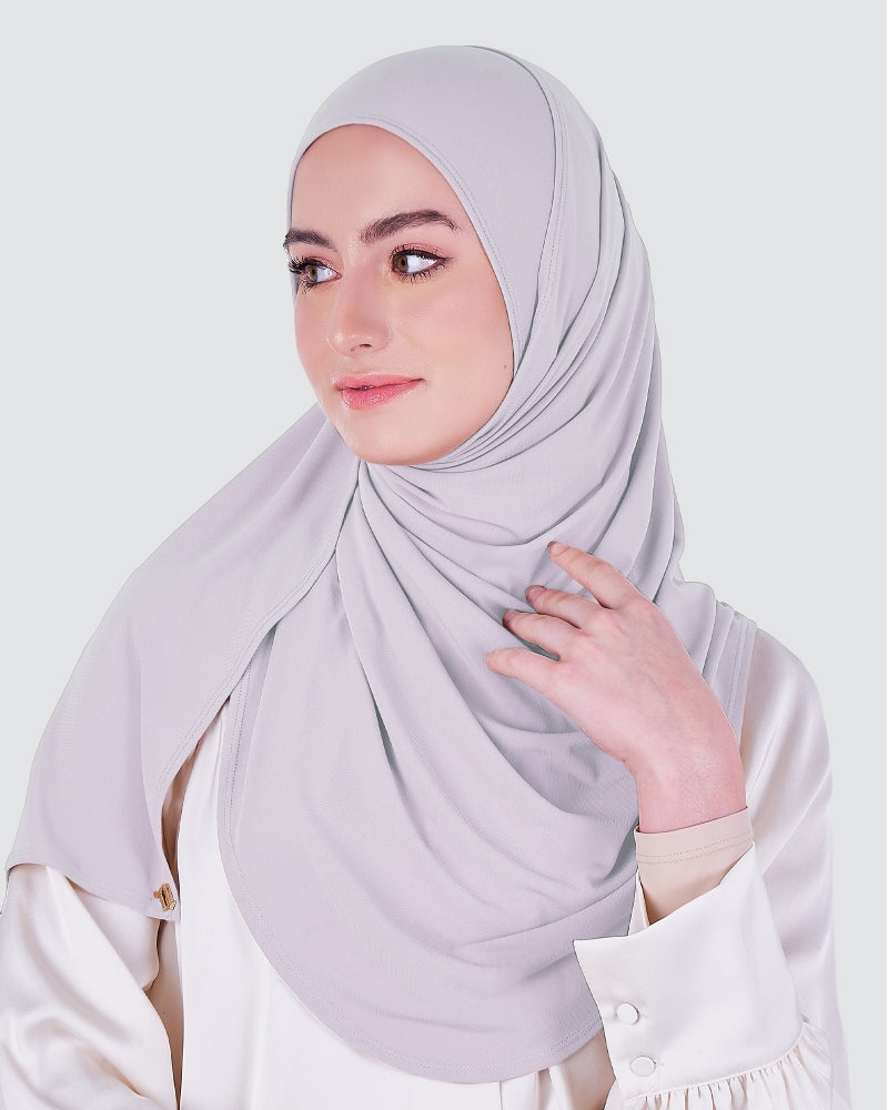 Old Lilac - Babes Semi-Instant Shawl