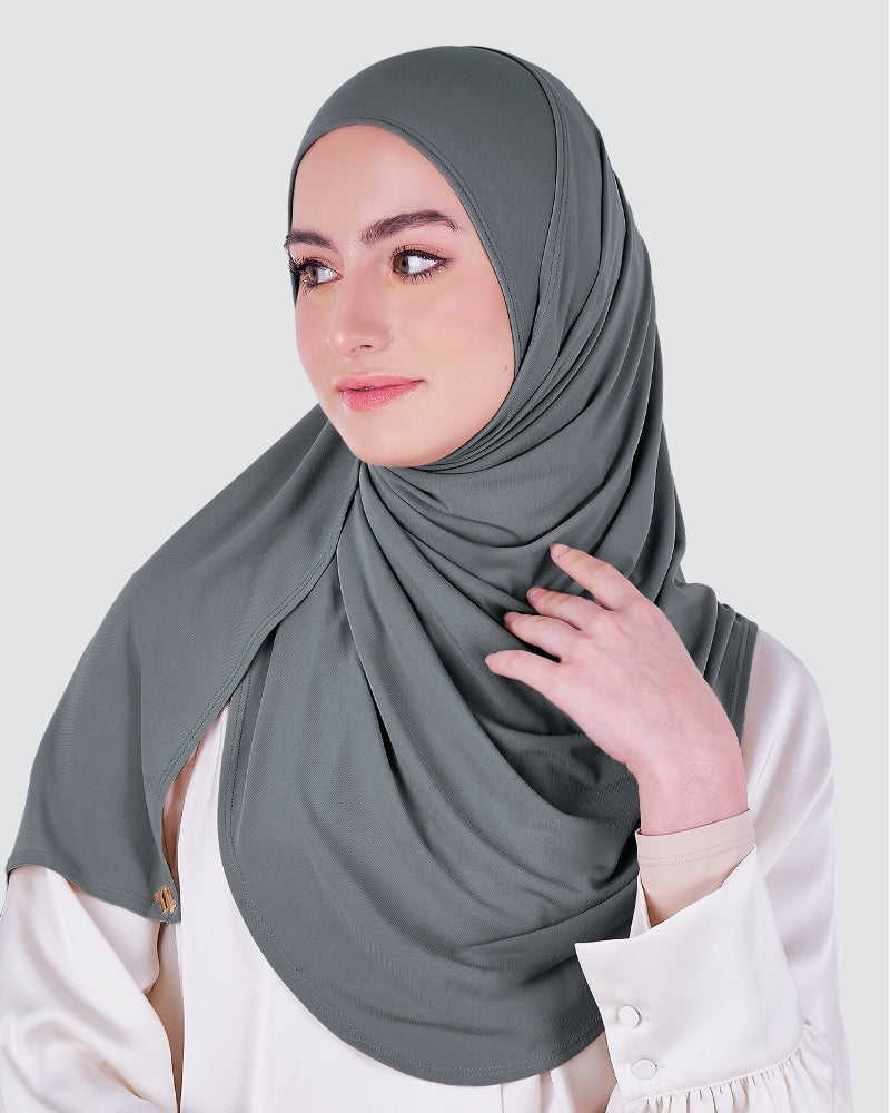 Grey Fern - Babes Semi-Instant Shawl