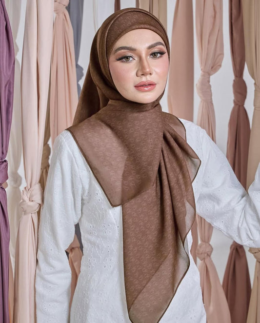 Mauve Brown - Plain Dearaya SQ
