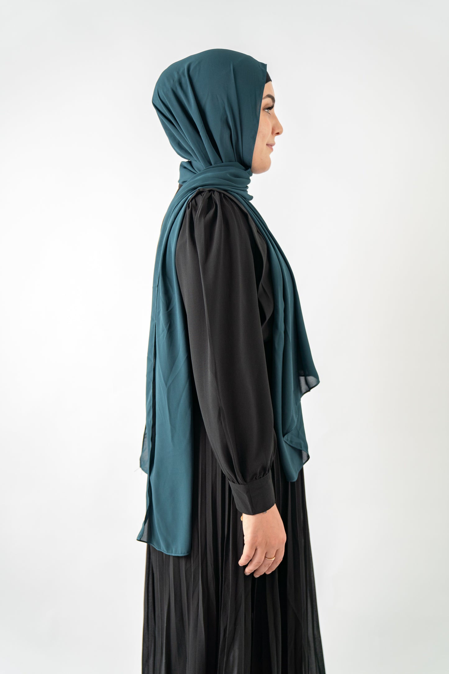 Emerald Green Flowy Shawl